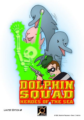 Dolphin Squad Limited Edition Print A4
